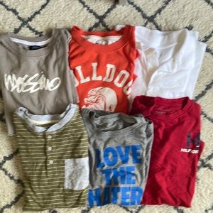 Mix lot of 7 boy short sleeves tee.Size 10-11yrs